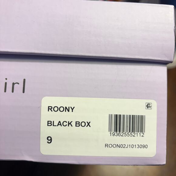 Steve Madden Roony Platform Mary Jane Heels 9 Black NWT 90s Y2K Whimsi Goth - Picture 3 of 7